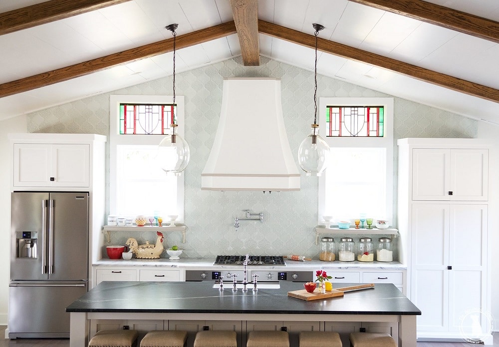 Two Tone Farmhouse Kitchen Portfolio Polycor