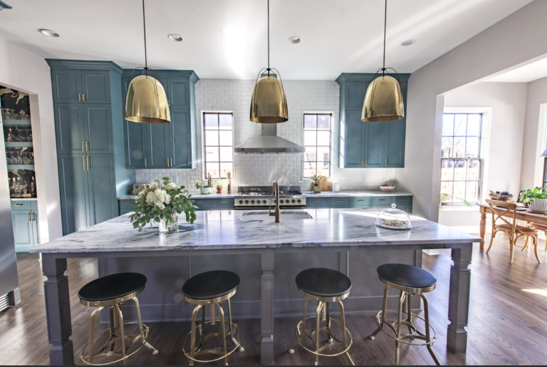 Keeping It Local: Georgia Marble Takes Centerstage in Atlanta Designer’s Home Renovation