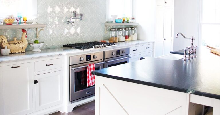 Dark Kitchen, Light Kitchen? Make it Two Tone With Marble and Soapstone Countertops