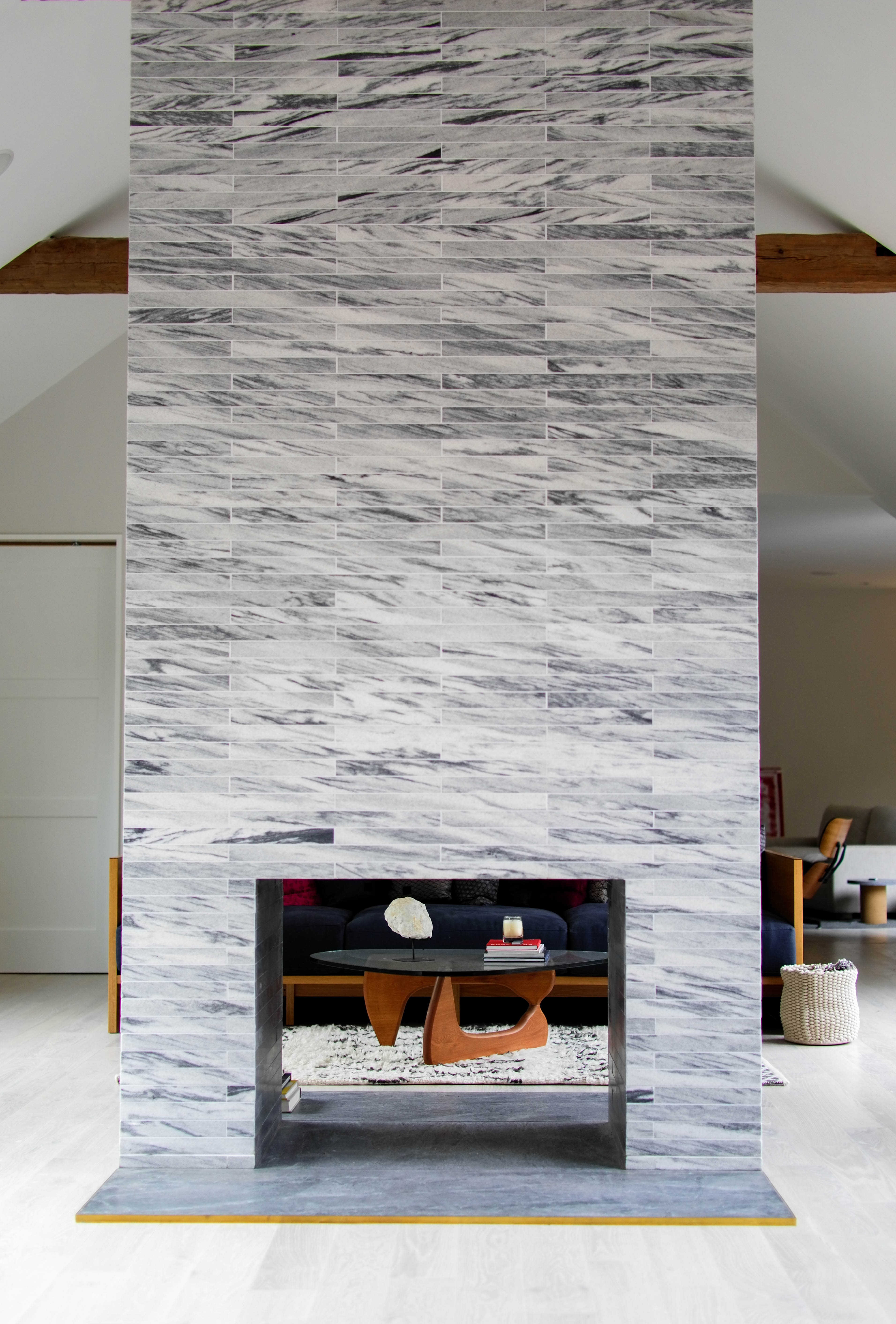 5 Focal Point Worthy Fireplaces In Marble, Granite and Soapstone