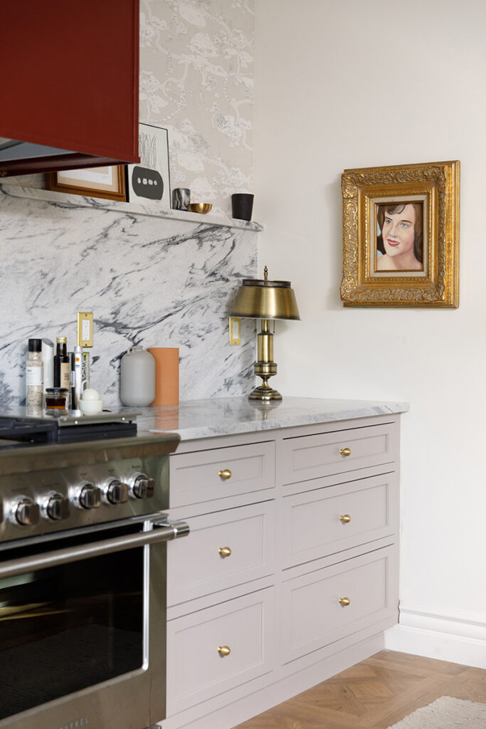 Marble-Kitchen-countertop-Pearl Grey-Georgia Marble-Kirsten Grove