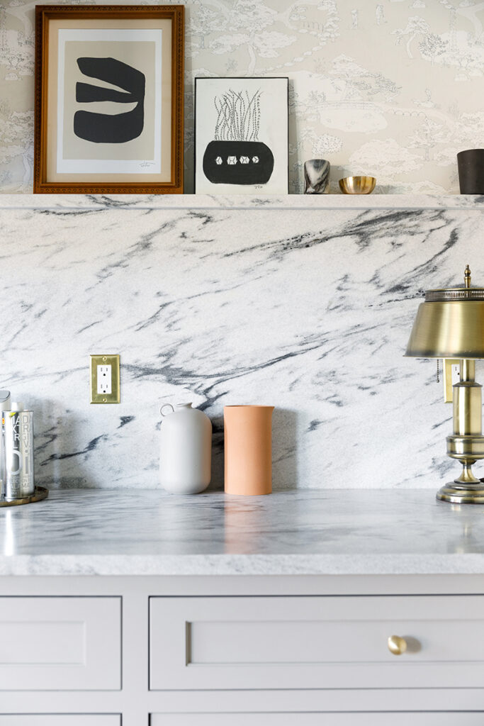 Marble-Kitchen-countertop-Pearl Grey-Georgia Marble-Kirsten Grove