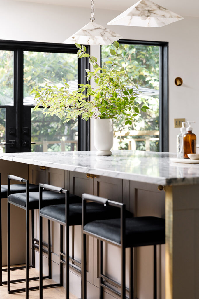 Marble-Kitchen-countertop-Pearl Grey-Georgia Marble-Kirsten Grove